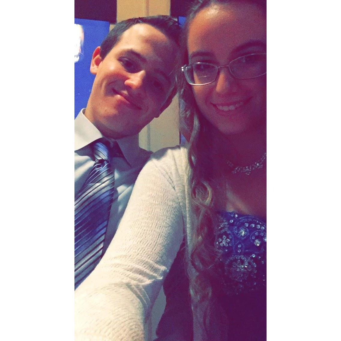 Winter formal sophomore year!