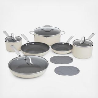 Ceramic Nonstick 12-Piece Cookware Set