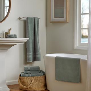 Classic Turkish Cotton 4-Piece Towel Set