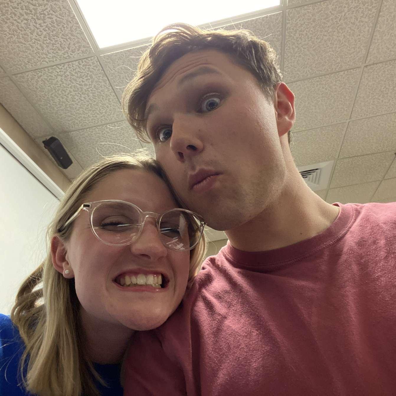 The first study date in the music building at JBU!