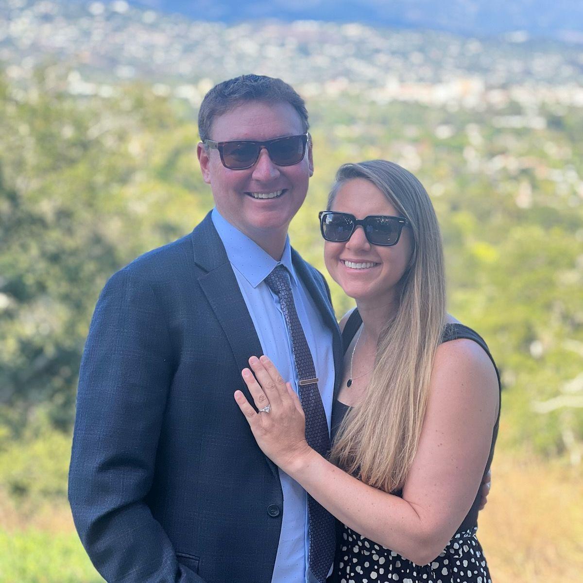 Sometimes we dress-up. But, we still wear sunglasses.