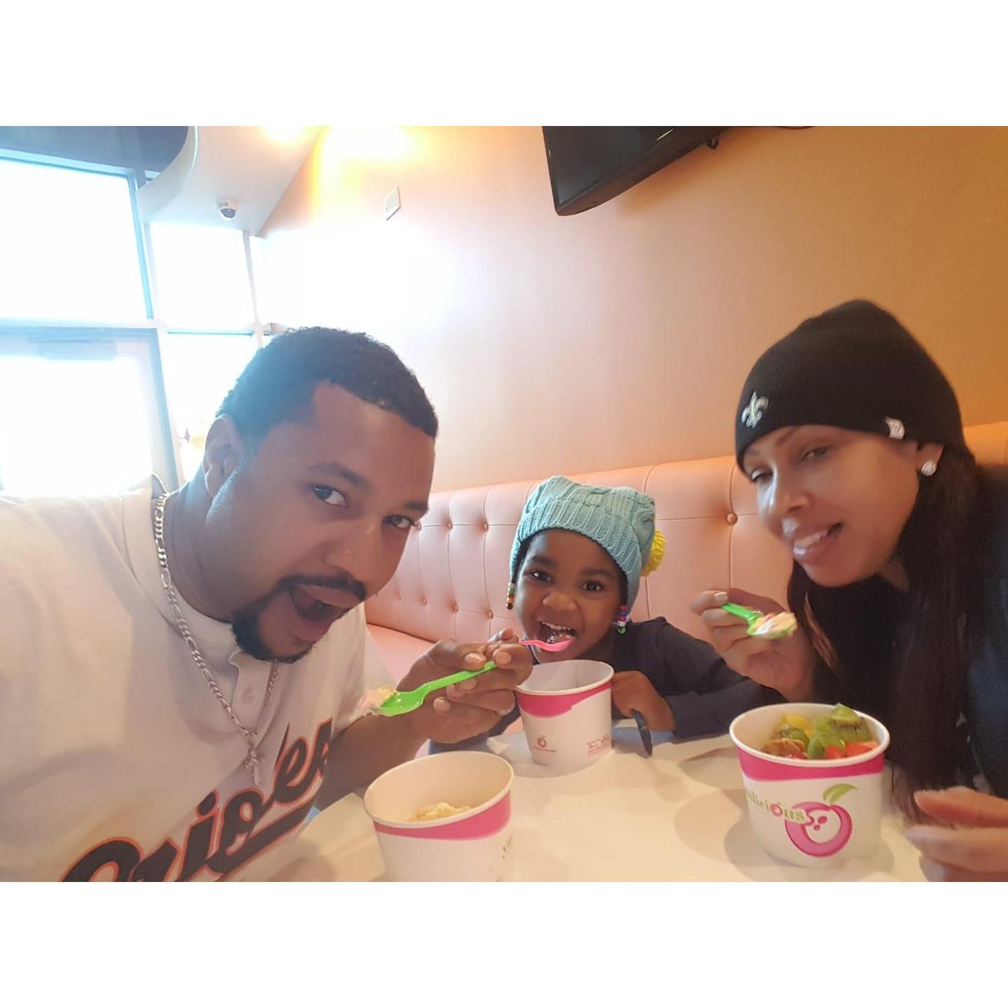 A frozen Yogurt type of day!
