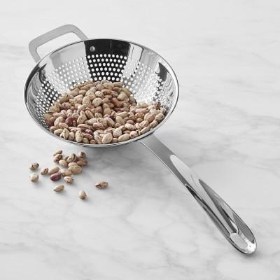 Williams Sonoma Stainless-Steel Handheld Strainer, 7"
