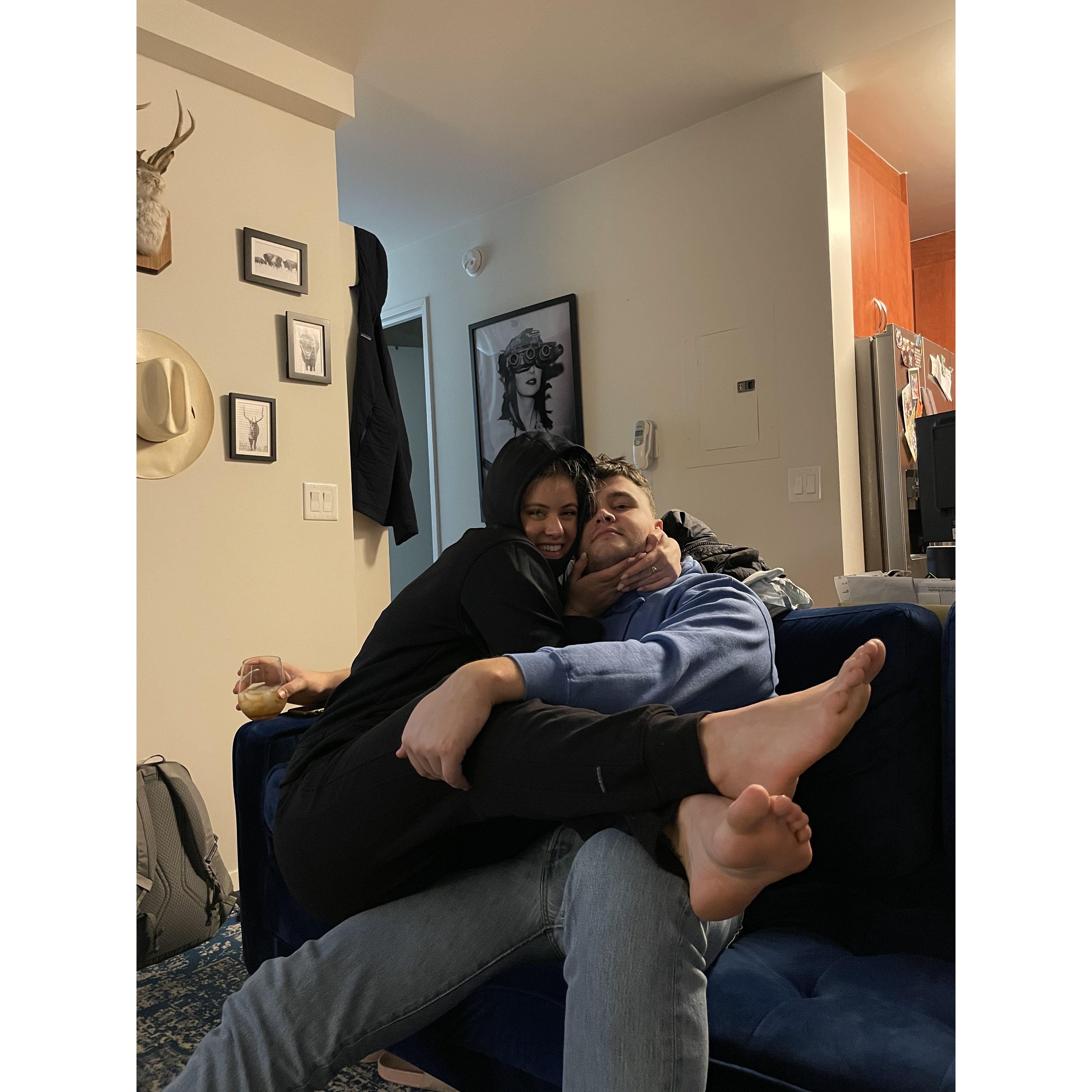 Apologies for the feet.