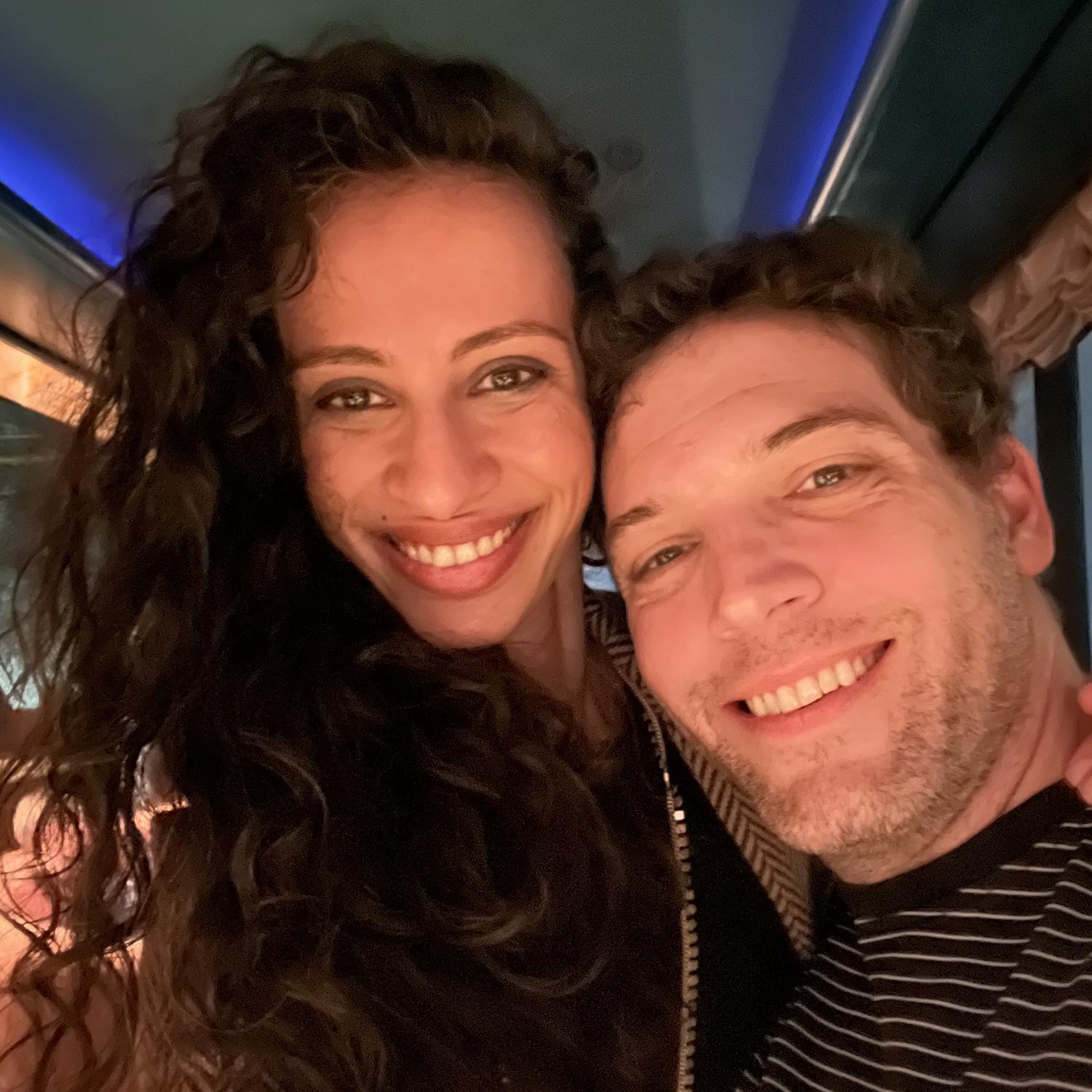 Look at that cute couple!