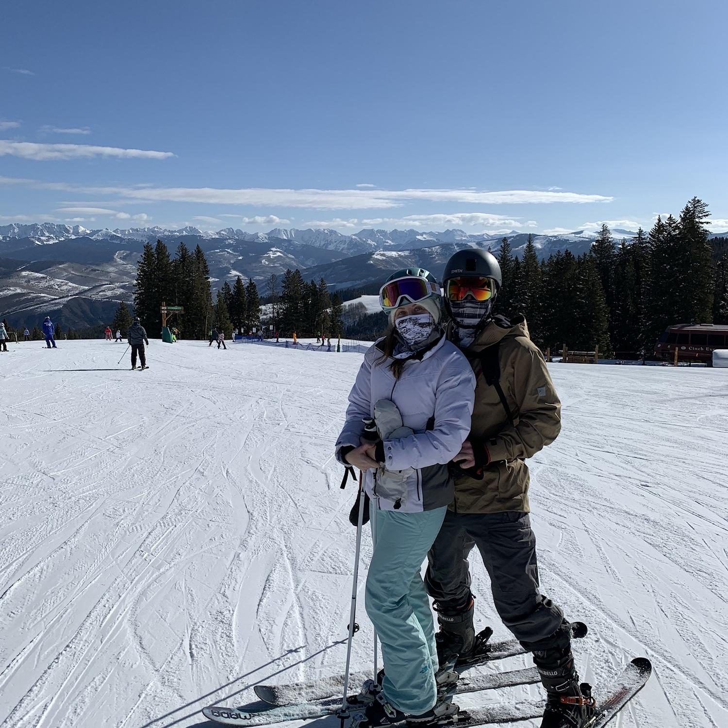 One (of many) ski trips!! March 2021