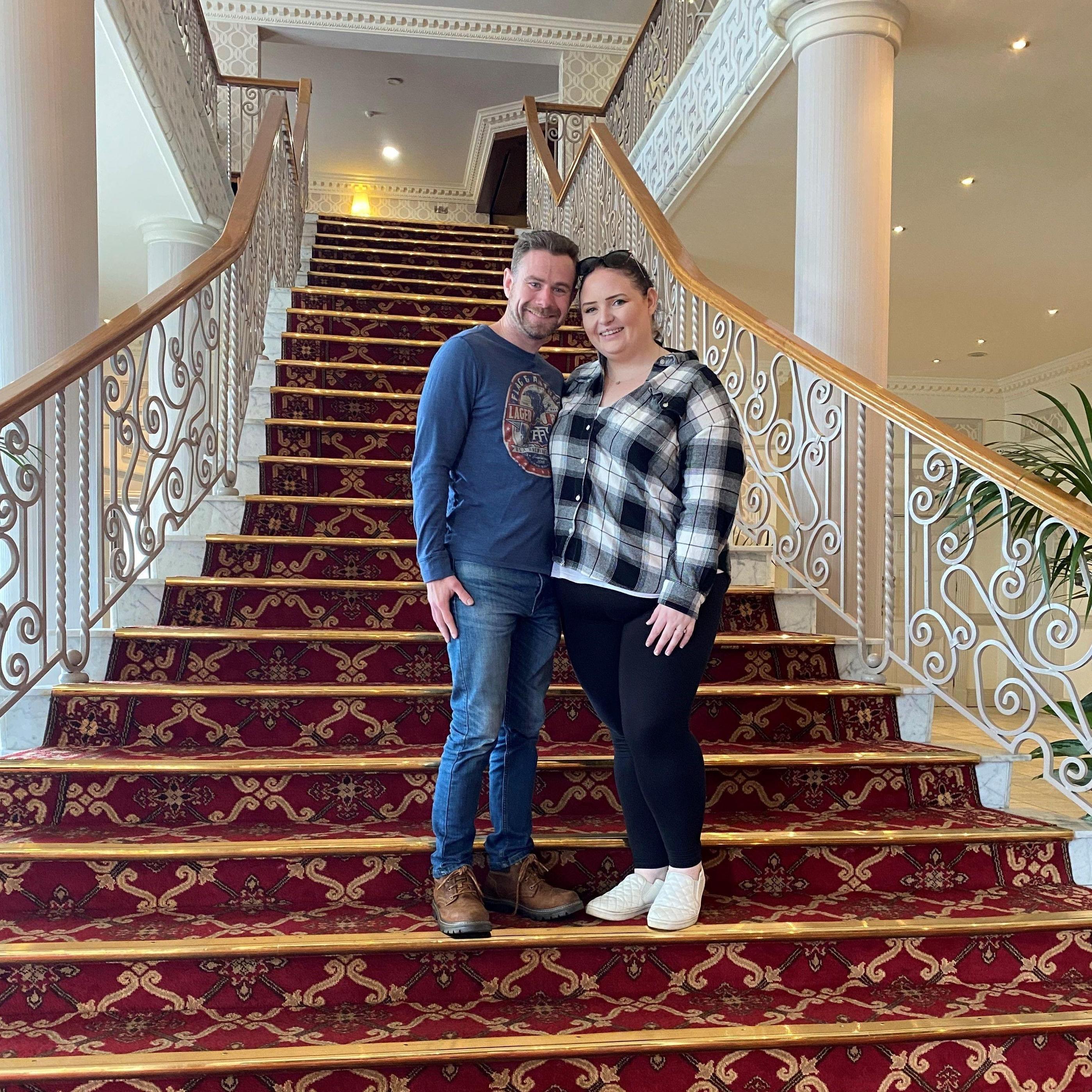 Sneak peek of our reception hotel!