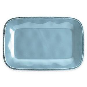 Rachael Ray™  Cucina Stoneware Rectangular Platter in Blue