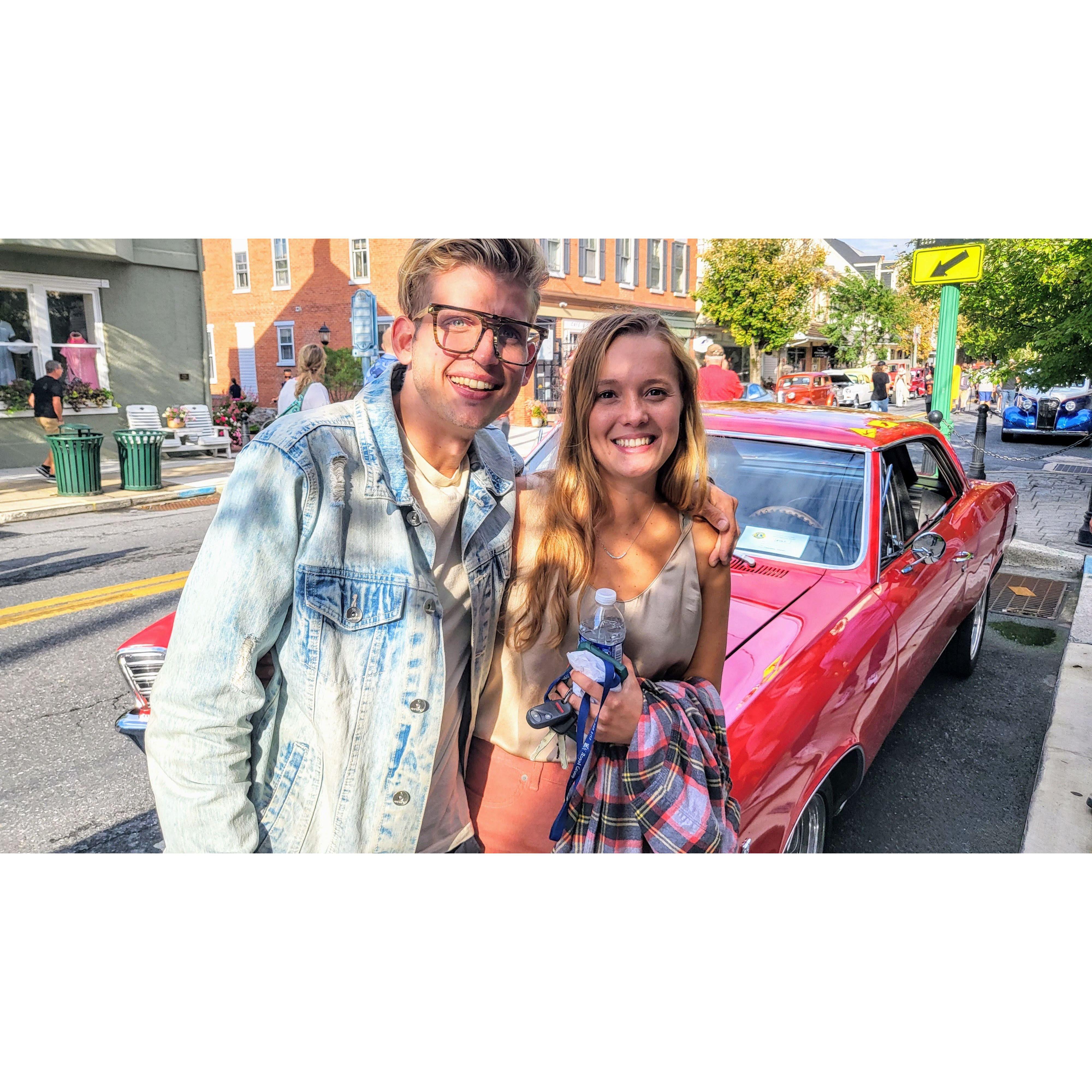 Settled a disagreement at a car show