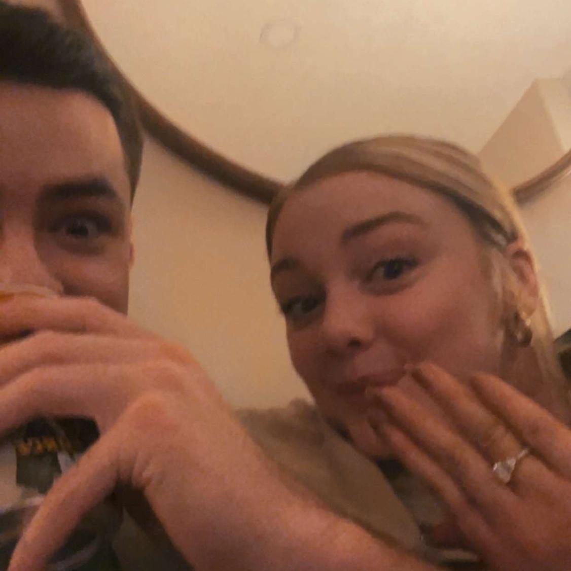 First Snapchat as a FIANCÉ