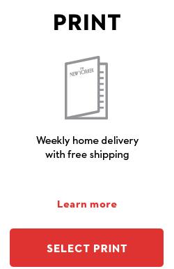 The New Yorker Print Subscription