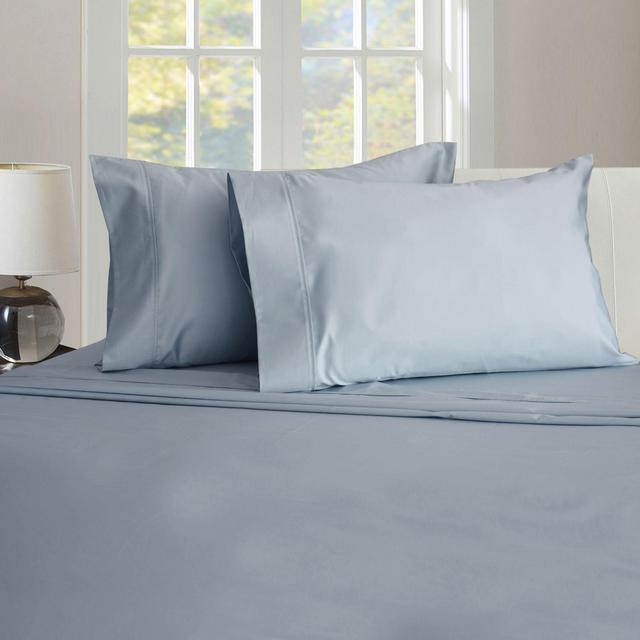 Therapedic® 450-Thread-Count Split King Sheet Set in Blue