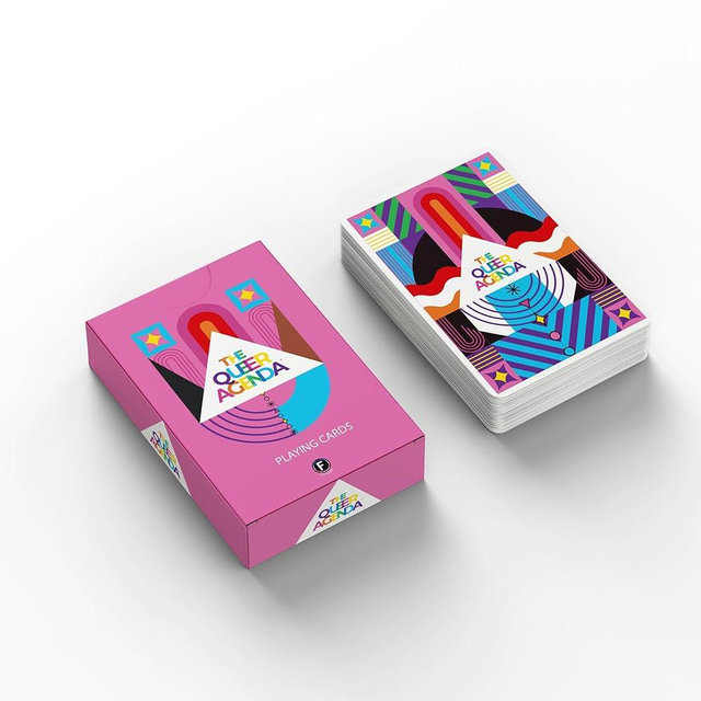 Fitz The Queer Agenda Playing Cards - Luxe Quality Deck with Custom Queer Illustrations by LGBTQ+ Artists, Perfect for Game Nights & Gifting, Ages 14+, 2+ Players, 30 Minute Playtime