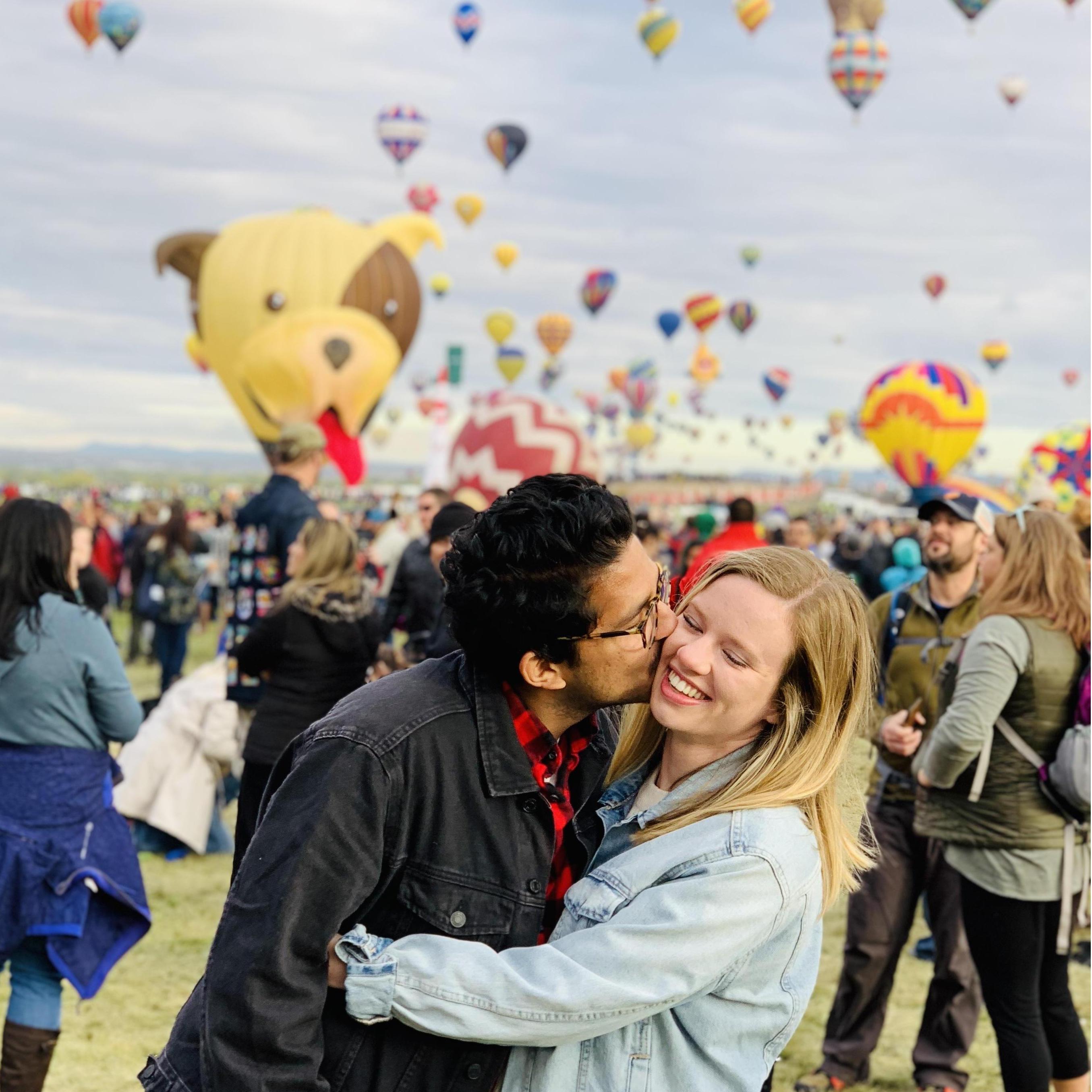 Balloon Fiesta in Albuquerque NM, fall 2018