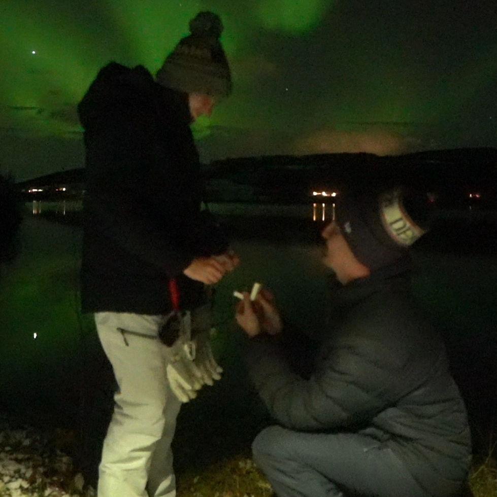 Getting Engaged in Norway under the Northern Lights was Magical