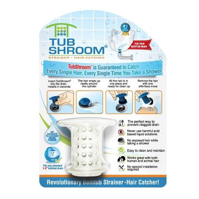 As Seen on TV TubShroom Drain Protector White