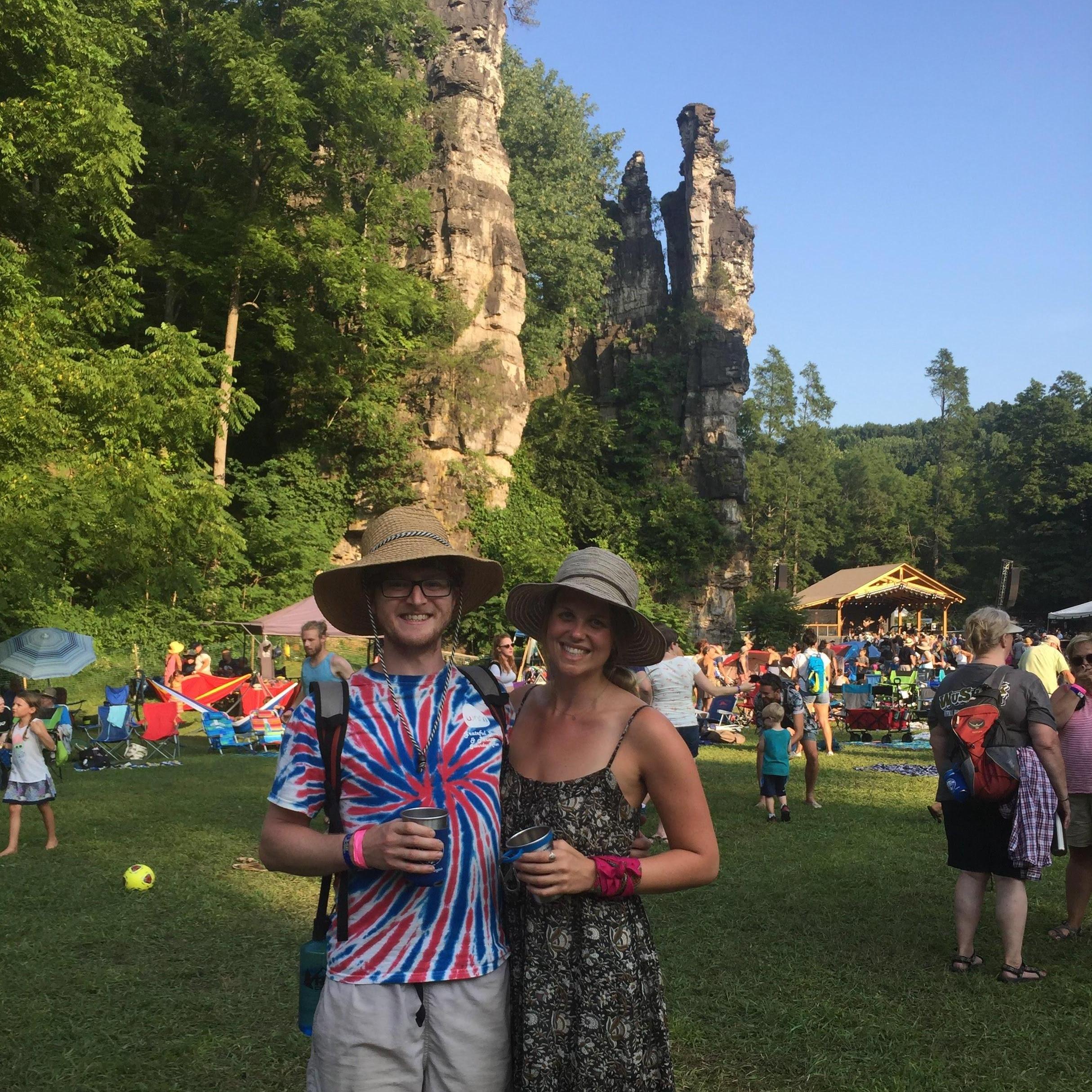 Red Wing Roots music festival 2018 at Natural Chimneys State Park