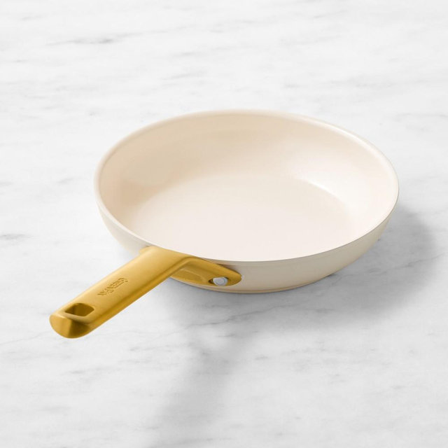 GreenPan™ Reserve Pro Ceramic Nonstick Fry Pan, 8", Cream