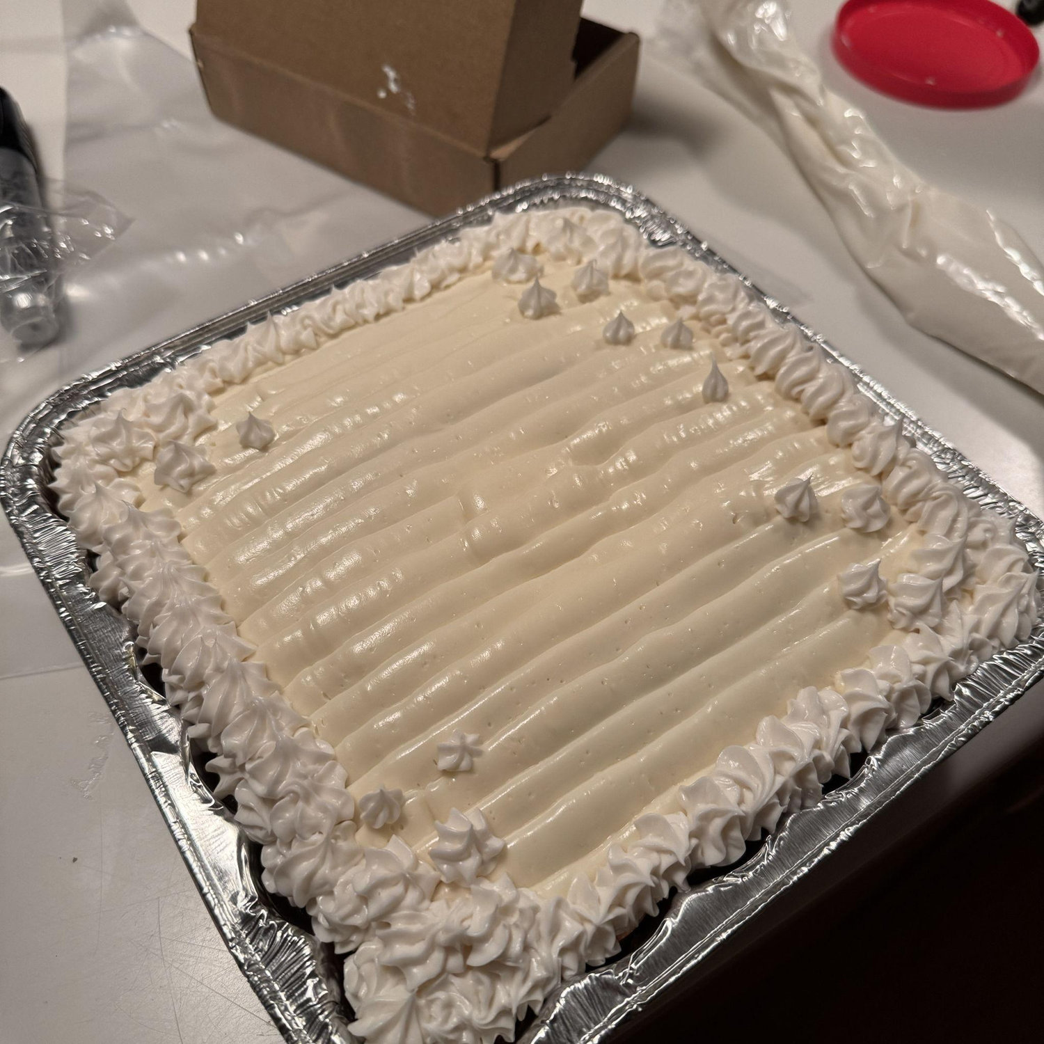 We baked our cake ourselves :)