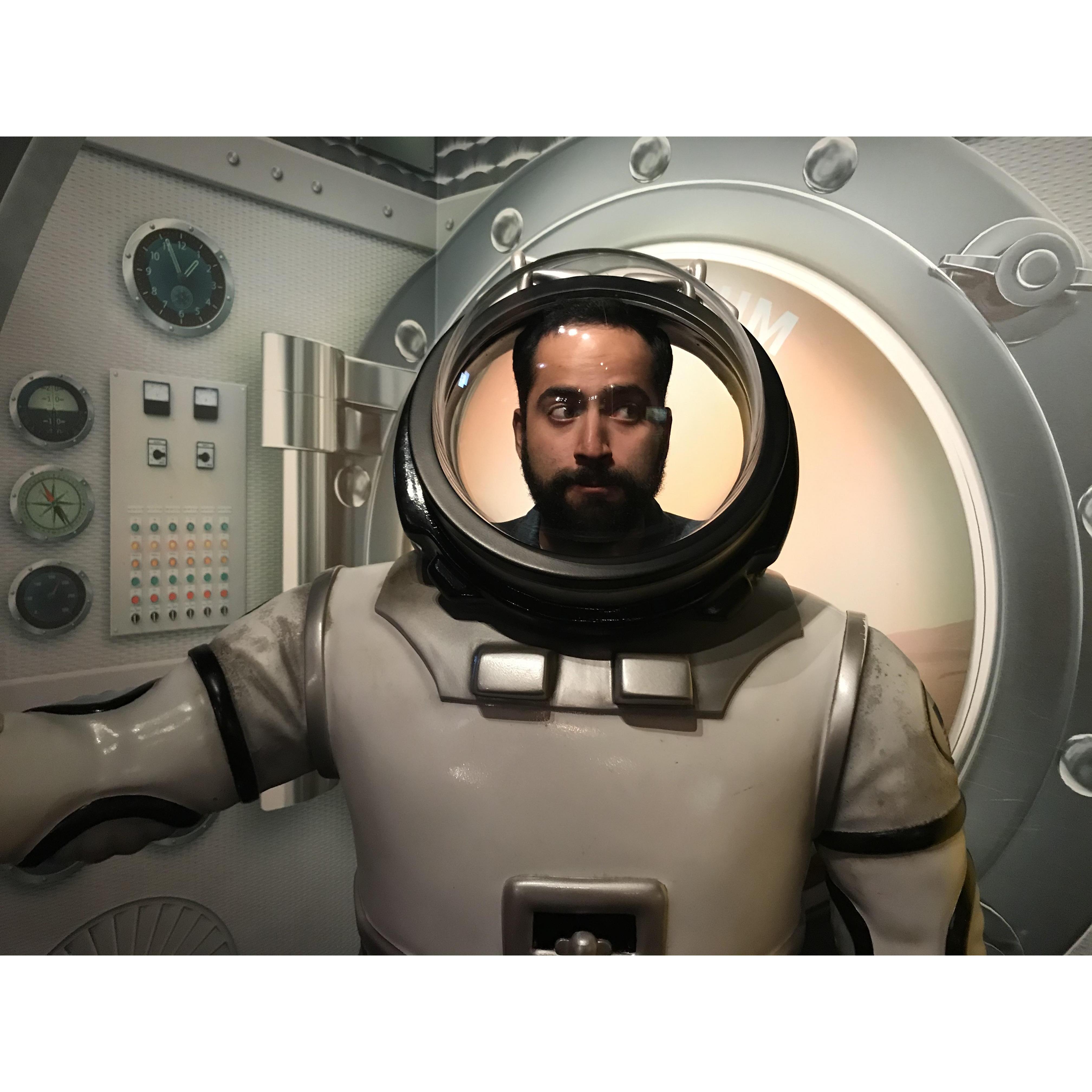 Actual photo of Francisco in space