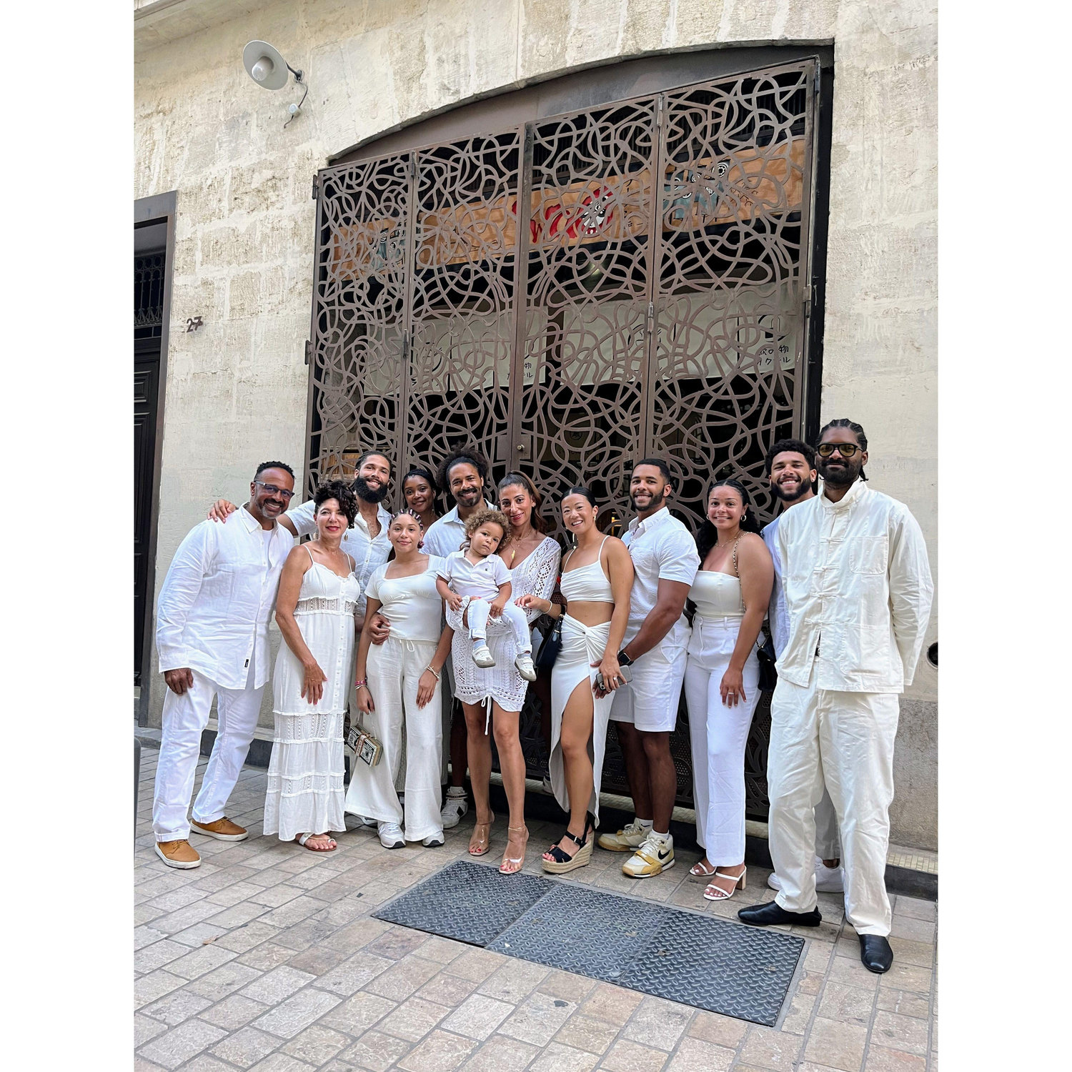 Bradley's Family in Marseille, France.