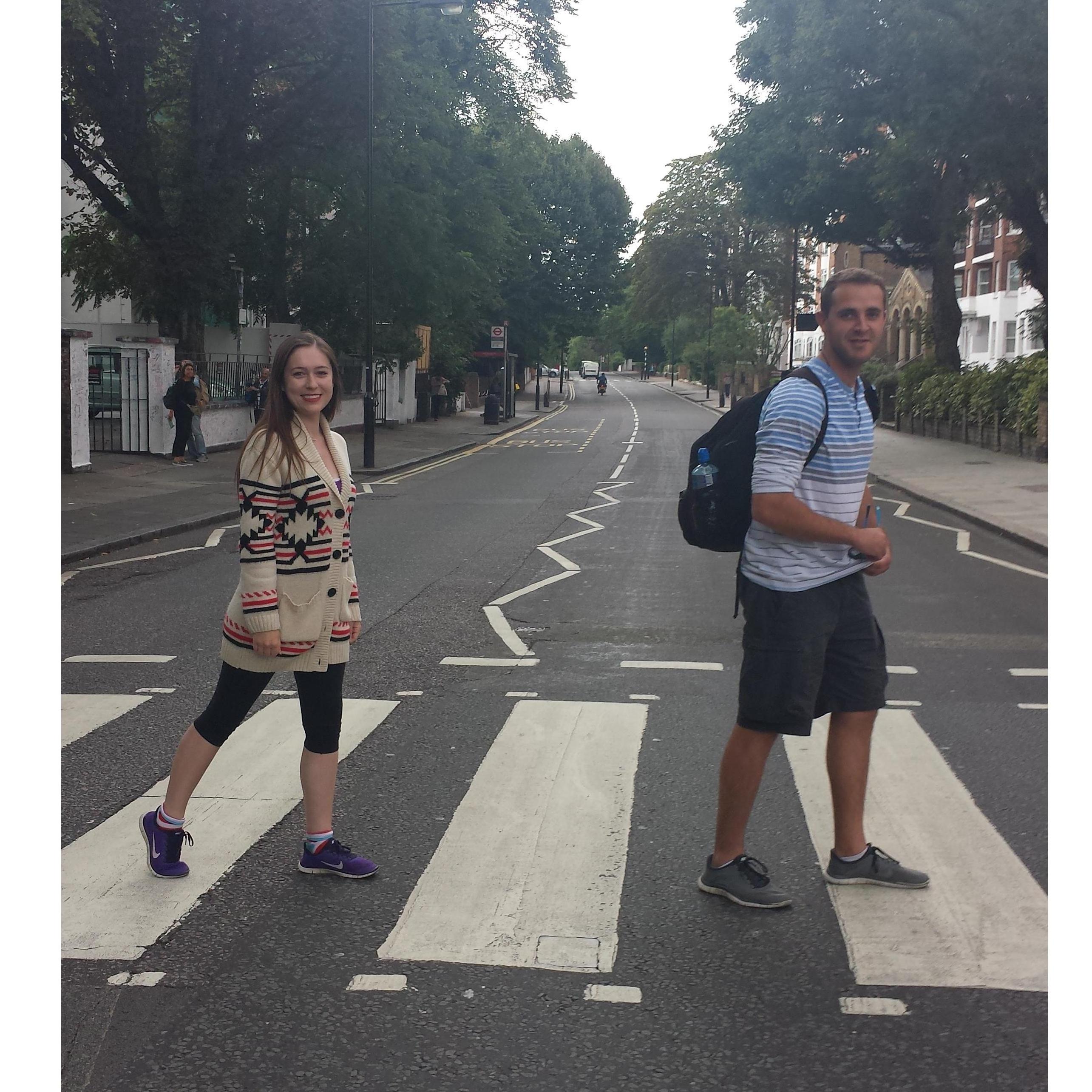 Abbey Road, July 2015.
Thanks Jim for throwing yourself into the street to snap this for us!