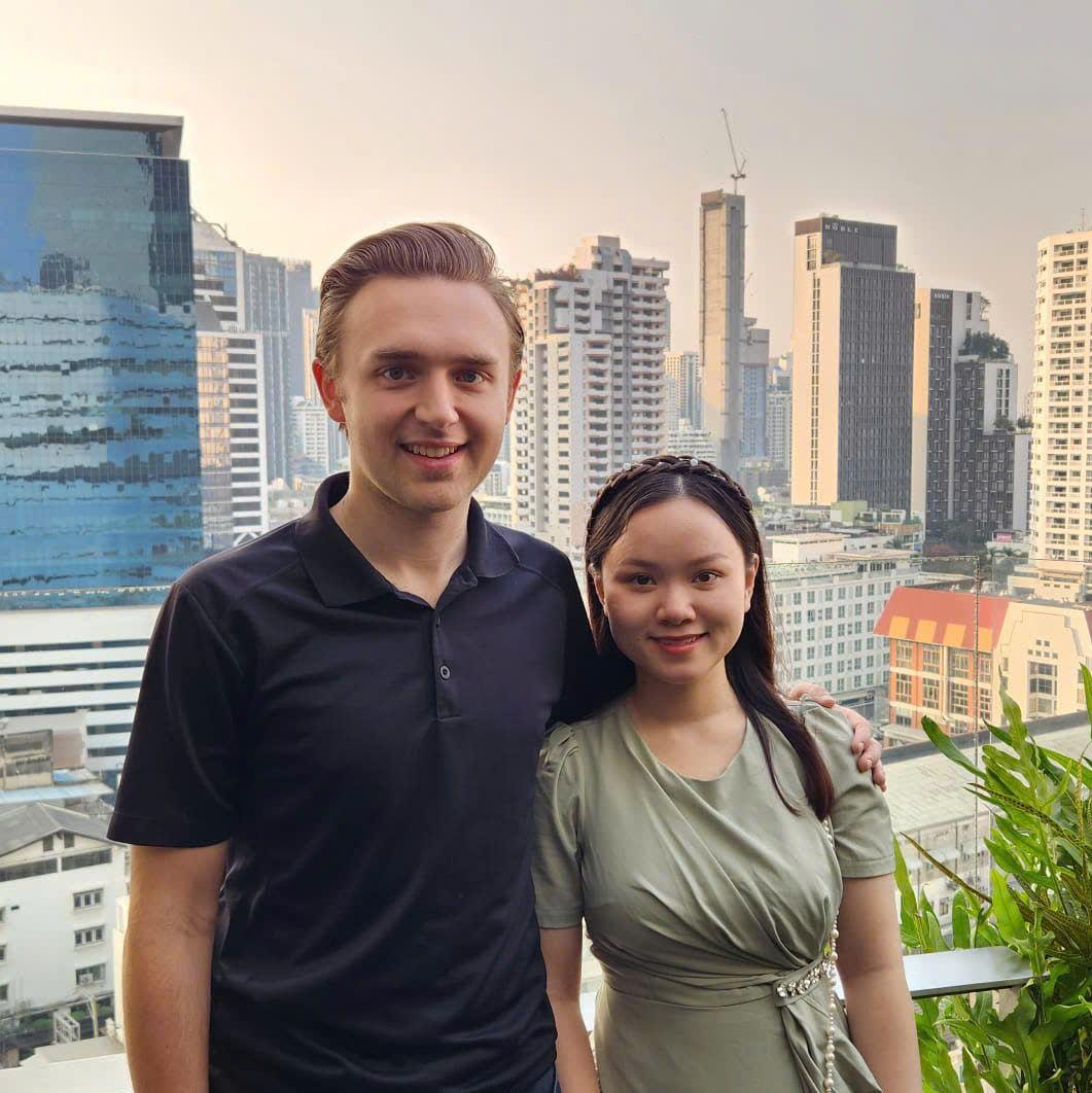 Giang visits Warner's parents in Bangkok January 2025