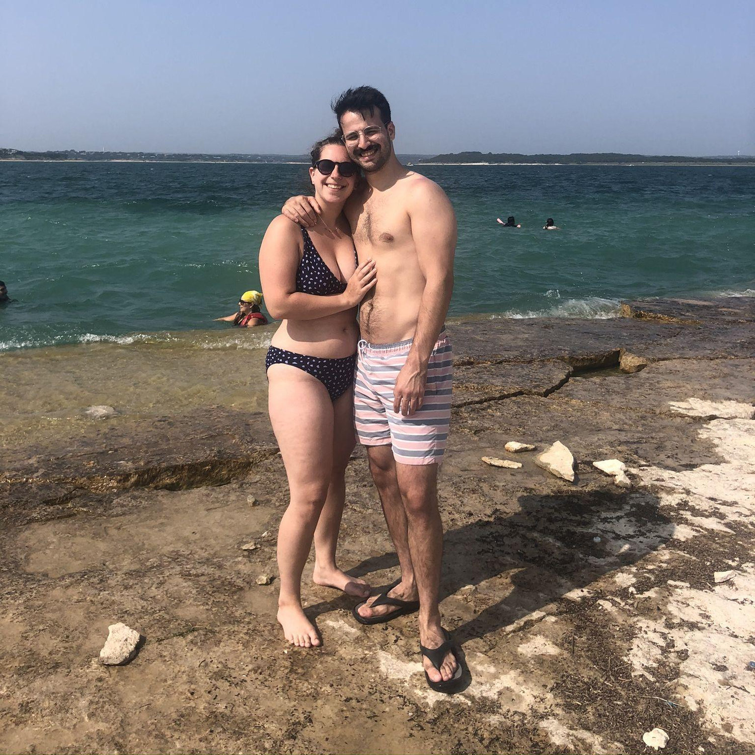 Shelley visiting Jake in San Antonio, TX after joining the army in 2020