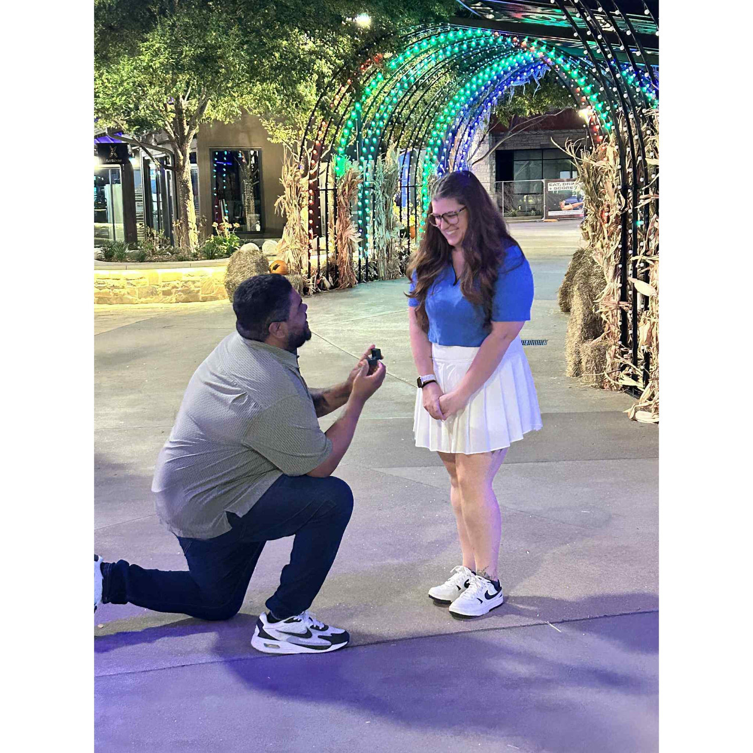We are both awkward turtles but so happy to have this moment!