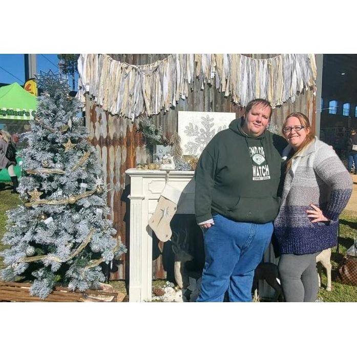 Antiquing in Clay County. Brett puts up with Jenn walking around! She appreciates it.