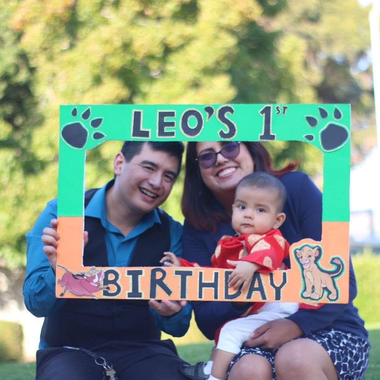 Our son's first Bday