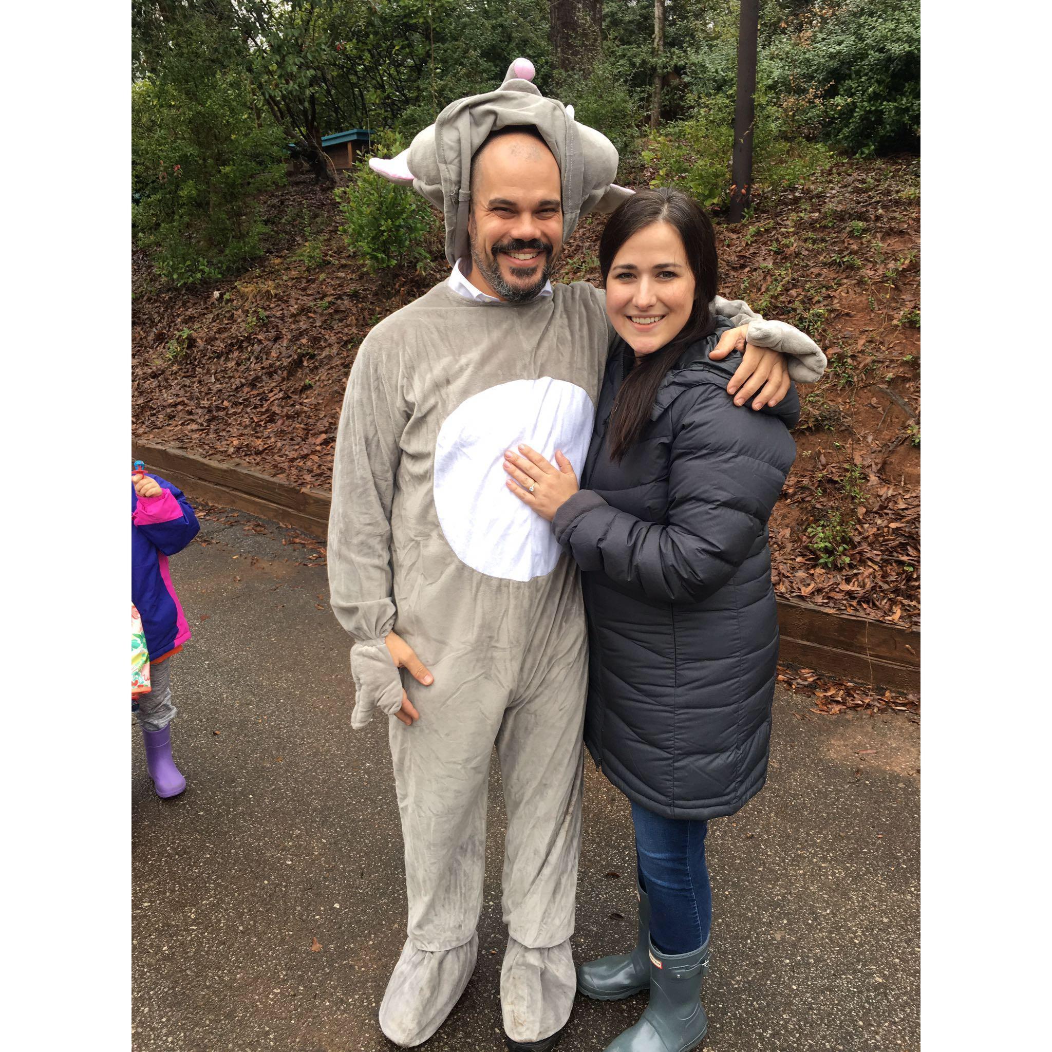 When Mike proposed!!