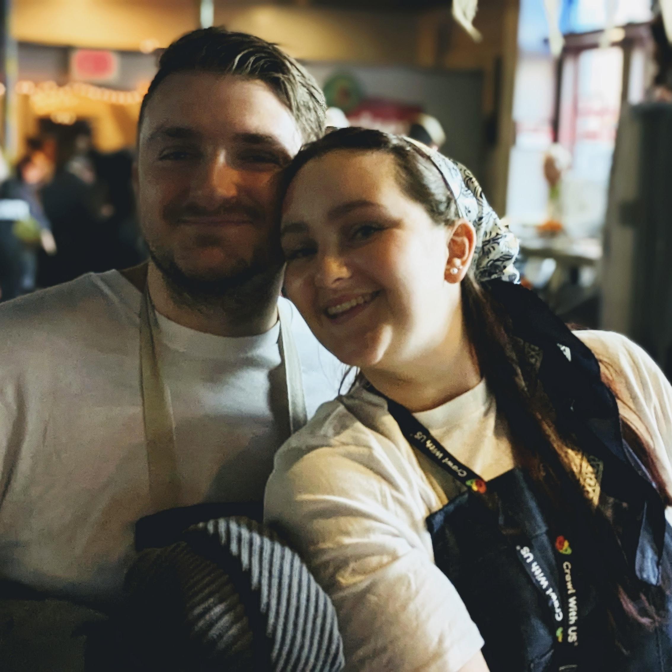 October 2023 - Halloween: Carmy and Sydney from The Bear