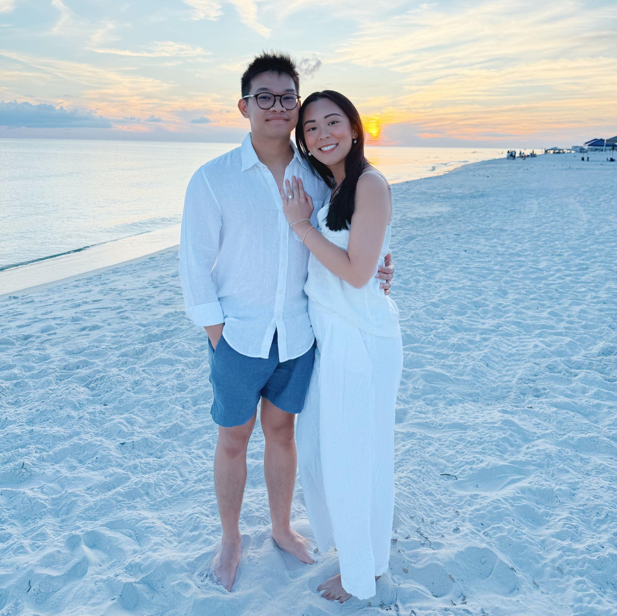 Another yearly beach trip with The Les! It's the last one where I'll be a Zhong
