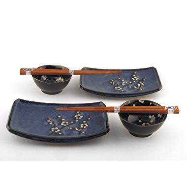 Sushi for Two Set_Namako Blossom G280B
