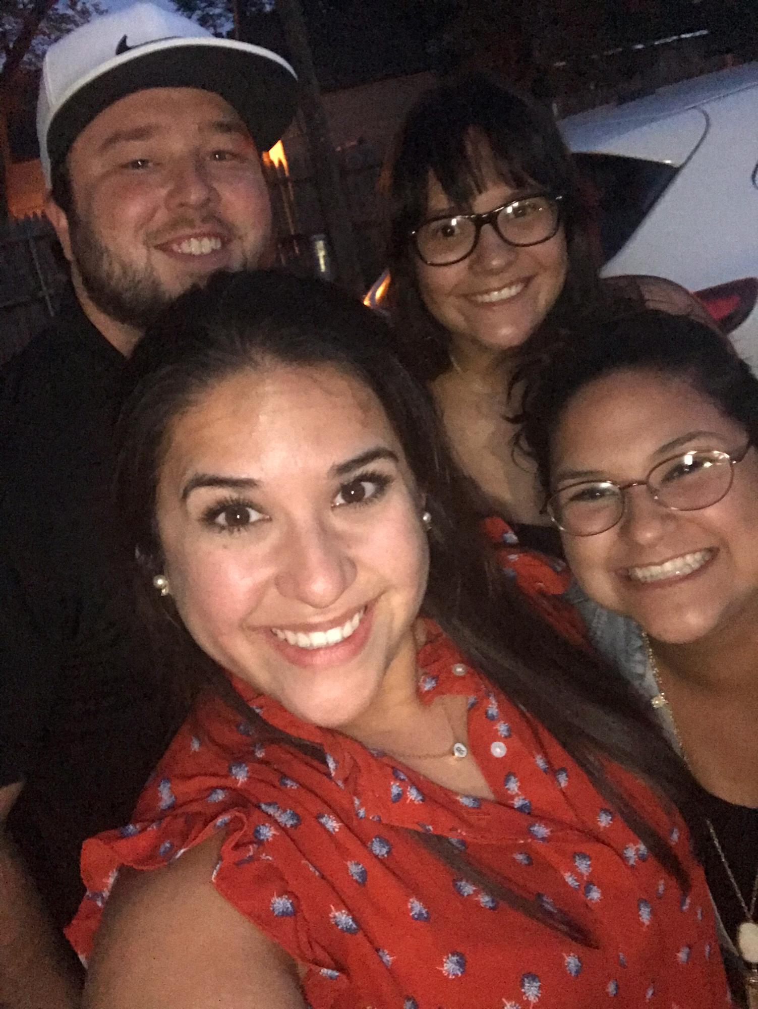 Vanessa, Ryan, Bianca, and Briana.