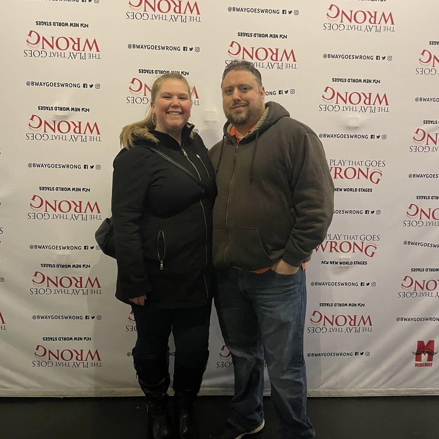 "The Play that Goes Wrong" in NYC