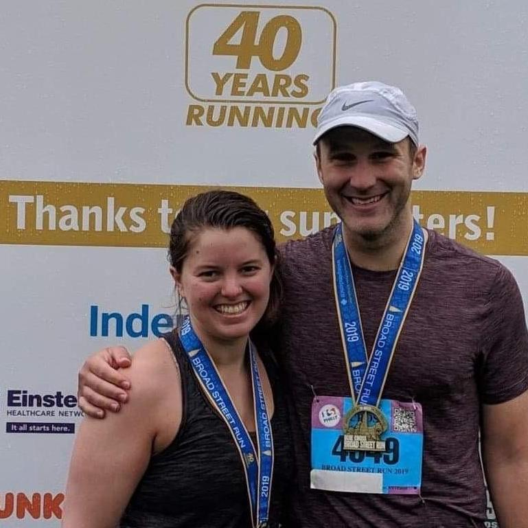 Broad street run finishers!