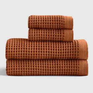 Organic Turkish Waffle Bath Towel Bundle