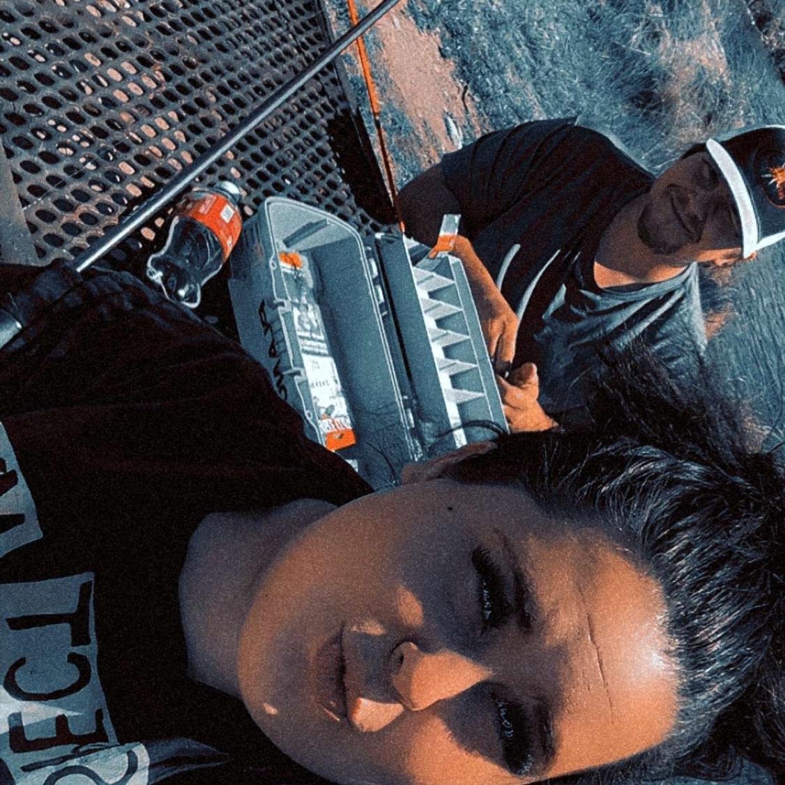Hooked on you then, hooked on you now. 🎣💍