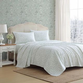 Cotton Flannel 4-Piece Sheet Set