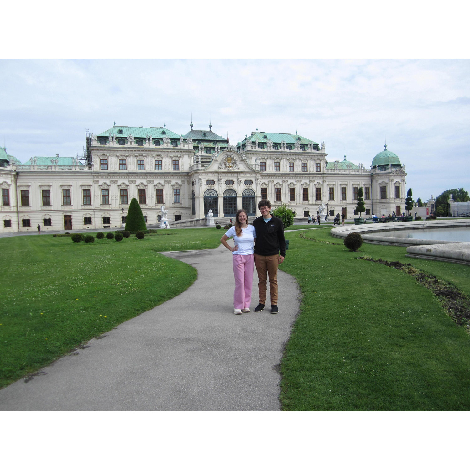 Us in Vienna, Austria.