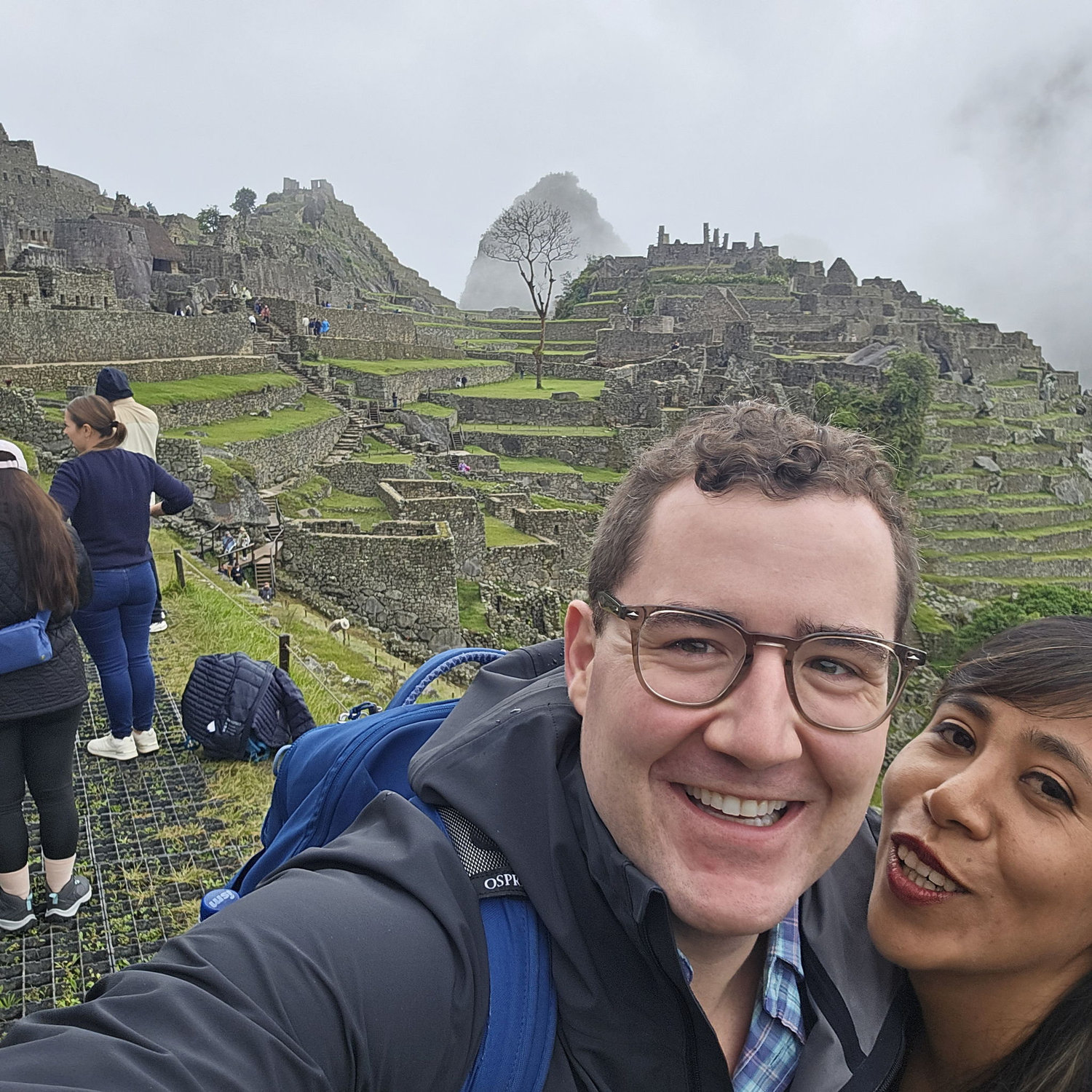 We're still getting the hang of taking selfies!