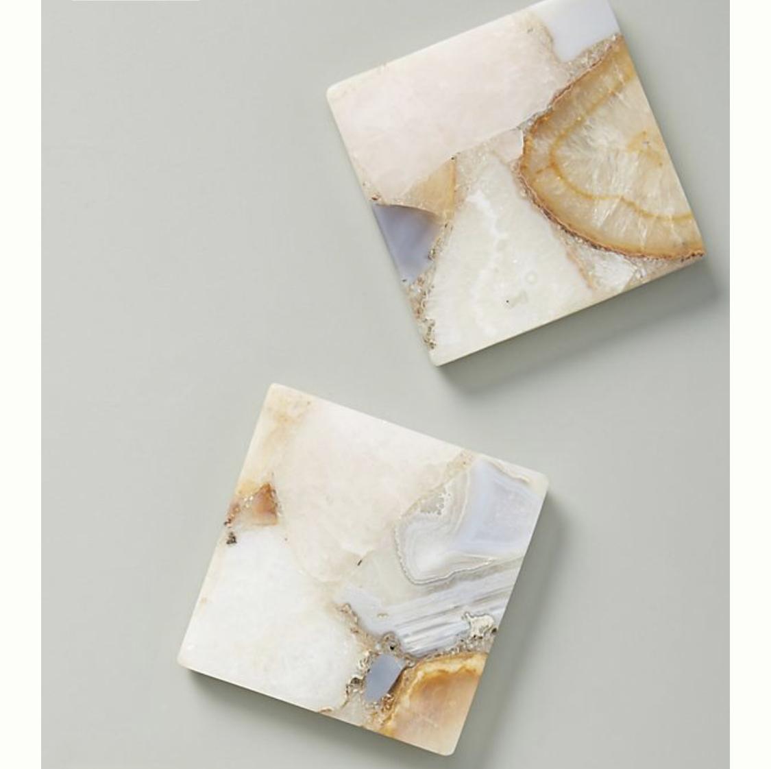 Morgan Agate Coaster | Anthropologie