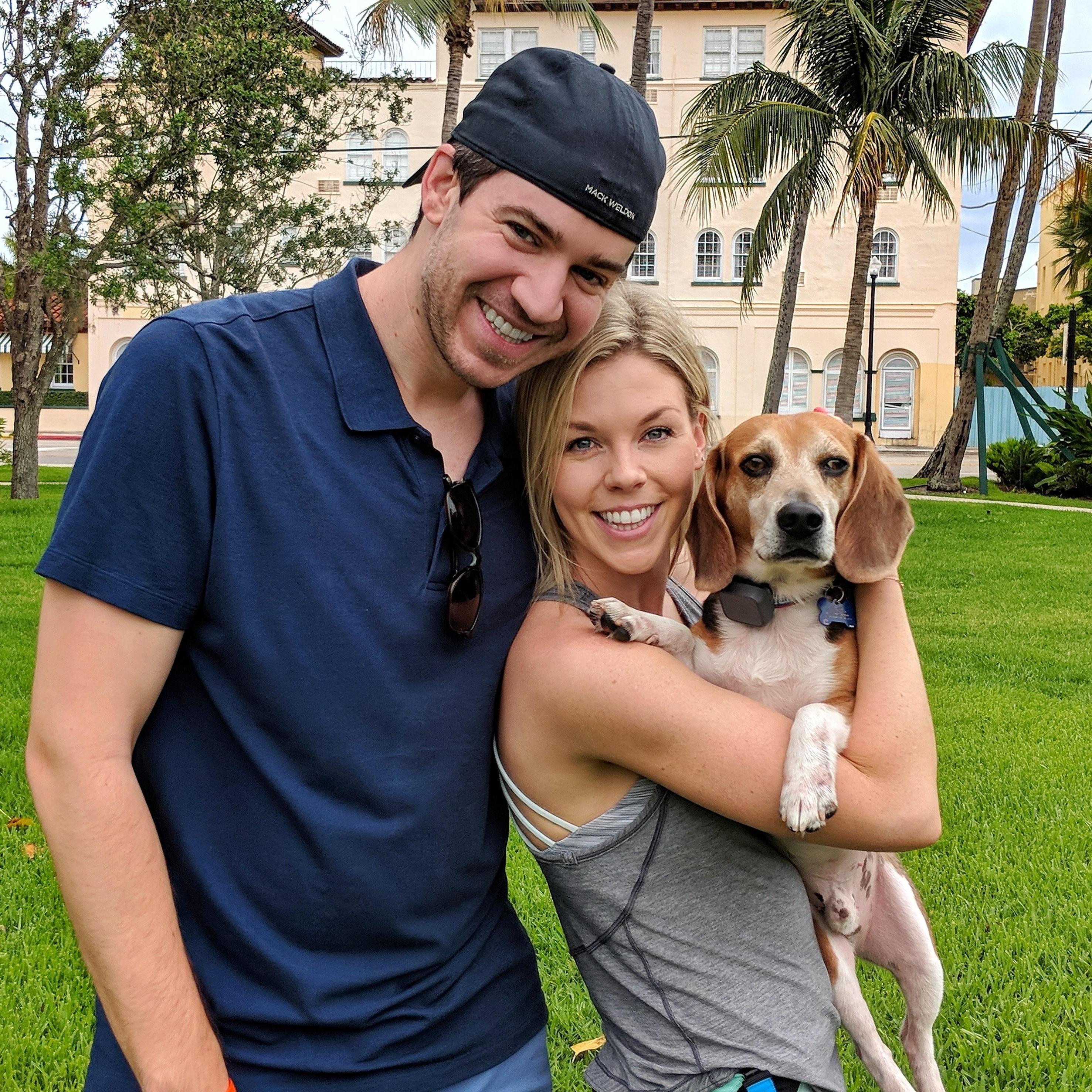 Bryzzo's first trip to Palm Beach!