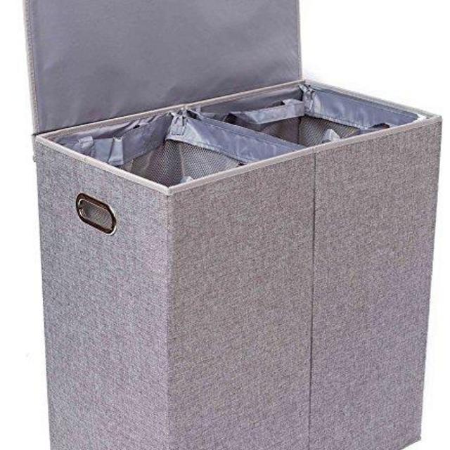 BirdRock Home Double Laundry Hamper