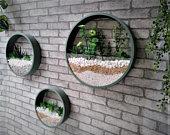 Pack of 3 Wall Hanging Planters Modern...