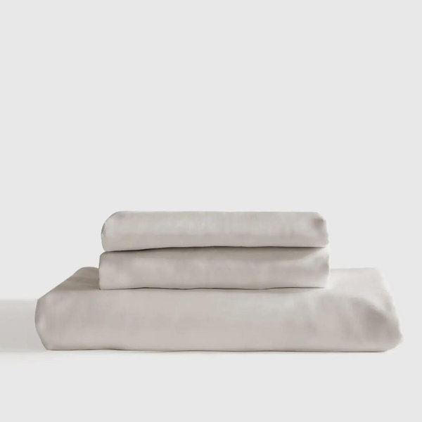 Bamboo Fitted Sheet Set - Sand, Queen
