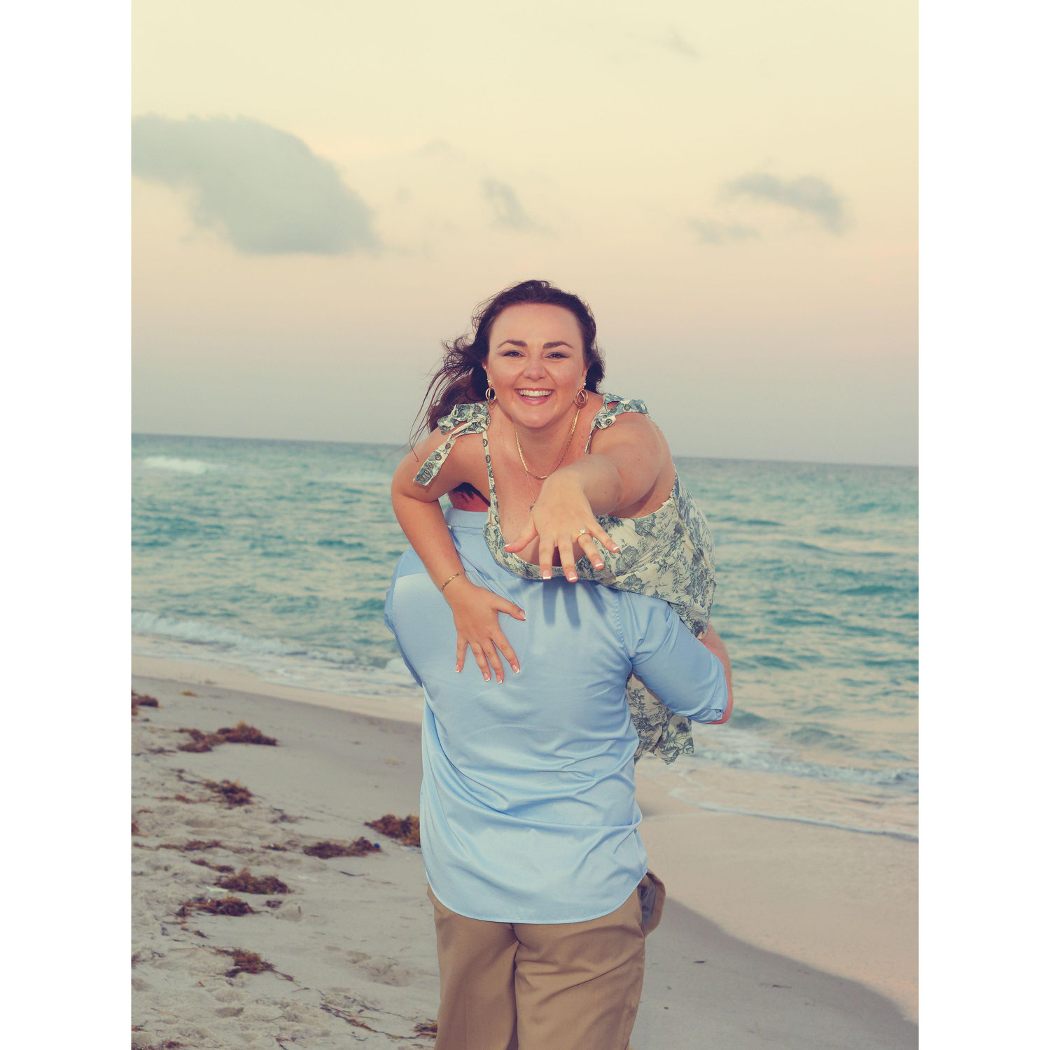 Brett and Sara got engaged