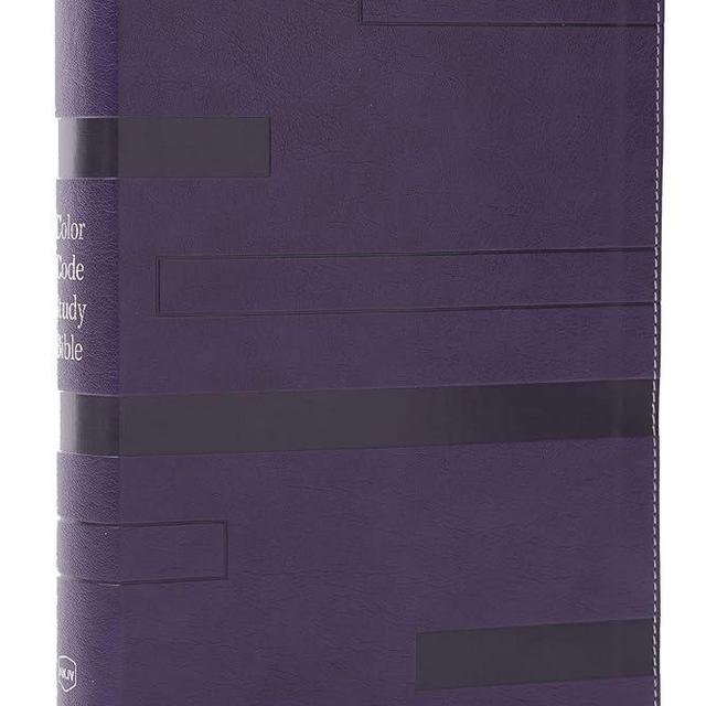 Color Code Study Bible, Revealing God's Truth Color by Color (NKJV, Purple Leathersoft, Red Letter)